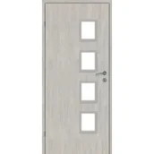 Drzwi wewnętrzne - Artens Drzwi wewnętrzne pokojowe Prato dąb szary 80 lewe - miniaturka - grafika 1