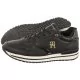 Sneakersy damskie - Sneakersy Monogram Low Cut Lace-Up Sneaker T3A9-32994-1355 999 Black (TH838-a) Tommy Hilfiger - miniaturka - grafika 1