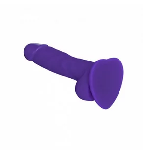 strap-on-me Soft Realistic Dildo Purple XL - Dilda analne - miniaturka - grafika 2