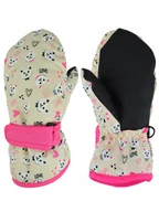 Rękawiczki dla dzieci - Rękawiczki Dziecięce Zimowe Ciepłe Rękawice Grube Narciarskie Dzieci 12 cm - miniaturka - grafika 1