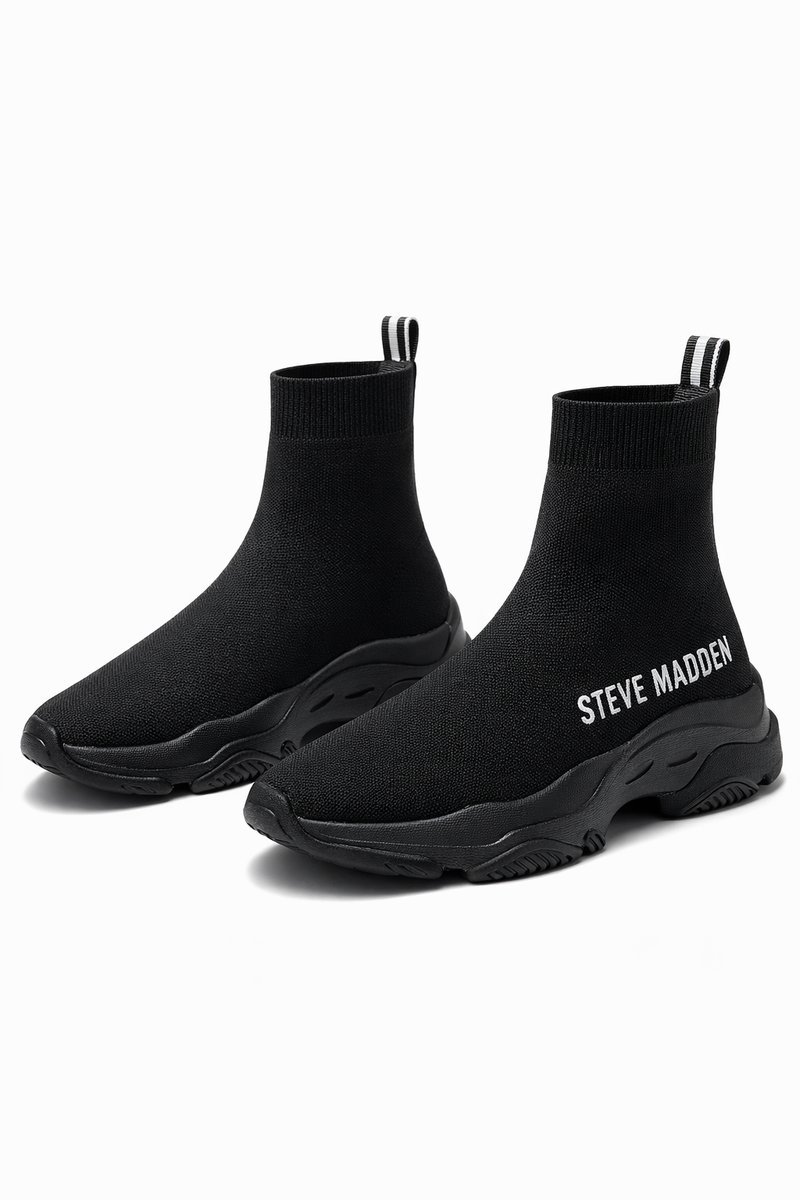 STEVE MADDEN CZARNE SPORTOWE BOTKI NA PODESZWIE PLATFORMIE 40 1I3A