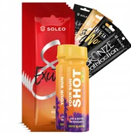 Balsamy i kremy do opalania - Soleo Excited 5x15ml Bronzer Rozgrzewający Z Efektem Tingle + Gratisy - miniaturka - grafika 1