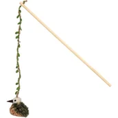 Zabawki dla kotów - AniOne Korek Wędka Ptaszek - miniaturka - grafika 1