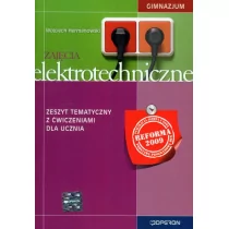 Operon praca zbiorowa Zajęcia elektrotechniczne. Klasa 1-3. Zeszyt ćwiczeń - Podręczniki dla gimnazjum - miniaturka - grafika 1