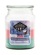 Świece - Candle Brothers Świeca zapachowa "Winter Wonderland" - 510 g - miniaturka - grafika 1