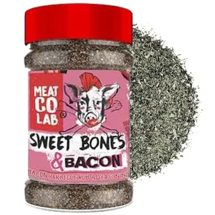 PRZYPRAWA BBQ DO MIĘS Mieszanka przypraw do grilla barbecue do żeberek 220g SWEET BONES & BACON RUB - Przyprawy i zioła sypkie - miniaturka - grafika 1