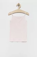 Koszulki dla dziewczynek - United Colors of Benetton top dziecięcy (2-pack) kolor różowy - miniaturka - grafika 1