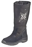 Śniegowce damskie - Manitu 990748 damskie buty zimowe z ciepłą wyściółką, szary - szary - 37 eu - miniaturka - grafika 1