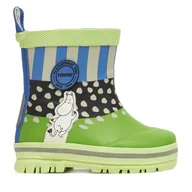 Buty dla chłopców - Kalosze Reima Magisk Moomin 5400001B Zielony - miniaturka - grafika 1