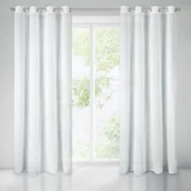 Zasłony - Eurofirany B.B. CHOCZYŃSCY SPÓŁKA JAWNA Zasłona Paola 140 x 250 Przelotka Biały 1218833 - miniaturka - grafika 1