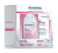 Zestawy kosmetyków damskich - Bioderma Zestaw Sensibio AR+ Żel micelarny + Krem - miniaturka - grafika 1