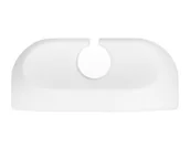 Maskownice do kabli - Silver Monkey Silver Monkey Samoprzylepny organizer na 1 kabel biały - miniaturka - grafika 1