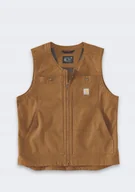 Kamizelki męskie - Bezrękawnik Carhartt Montana Duck Brown - miniaturka - grafika 1