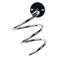 Pozostałe kosmetyki - Efalock Professional Spiral-ścienna uchwyt na suszarkę do włosów po prawej stronie obracać, chrom - miniaturka - grafika 1