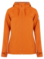 Kurtki i kamizelki sportowe damskie - elkline Kurtka przeciwdeszczowa "Sing out" w kolorze pomarańczowym - miniaturka - grafika 1