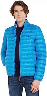 Tommy Hilfiger Męska kurtka z recyklingu, tkana, Cerulean Aqua, XL - Kurtki męskie - miniaturka - grafika 1