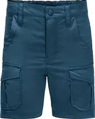Spodenki damskie - Jack Wolfskin Szorty uniseks Treasure Hunter Shorts Kids - miniaturka - grafika 1
