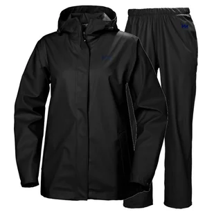Komplet przeciwdeszczowy Helly Hansen Moss, damski, czarny - Pozostała odzież narciarska - miniaturka - grafika 1