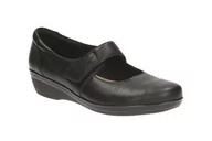 Półbuty damskie - Everlay Kennon E [black leather] - rozmiar 37.5 - miniaturka - grafika 1