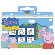 Zabawki kreatywne - Multiprint ZABAWKI Pieczątki w walizce Świnka - miniaturka - grafika 1