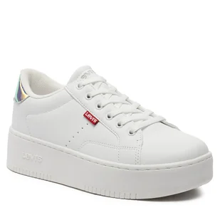 Sneakersy Levi's® VUNB0011S-2924 White Mirror - Buty dla chłopców - miniaturka - grafika 1