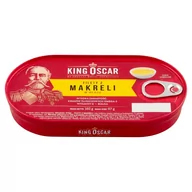 Konserwy i dania rybne - King Oscar Filety z makreli w oleju 160 g - miniaturka - grafika 1