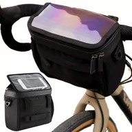 Sakwy rowerowe - Uchwyt na telefon do roweru sakwa torba rowerowa wodoodporna etui ZAGATTO - miniaturka - grafika 1