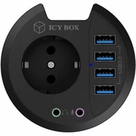 Huby USB - Icy Box Hub IB-HUB1430 | Bezpłatny transport | Raty - miniaturka - grafika 1