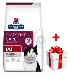HILL'S PD Prescription Diet Feline i/d 400g + niespodzianka dla kota  GRATIS! - Sucha karma dla kotów - miniaturka - grafika 1