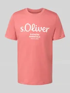 Koszulki męskie - T-shirt o kroju regular fit z czystej bawełny - miniaturka - grafika 1