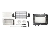 Grille elektryczne - SILVERCREST KITCHEN TOOLS Grill wielofunkcyjny SMEG 1600A1, z funkcją kebab - miniaturka - grafika 1