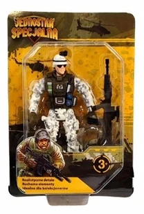 JOINCO Figurka żołnierza JEDNOSTKA SPECJALNA 10cm ruchome elementy PILOT - Figurki dla dzieci - miniaturka - grafika 1
