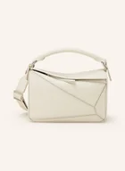 Torebki damskie - Loewe Torebka Puzzle Small weiss - miniaturka - grafika 1