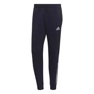 Dresy męskie - Spodnie dresowe męskie adidas ESSENTIALS COLORBLOCK czarne HK2884-S - miniaturka - grafika 1