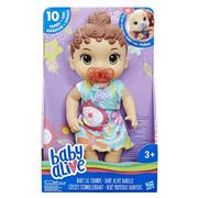 Lalki dla dziewczynek - Hasbro Baby Alive brunetka E3688 E3688 - miniaturka - grafika 1