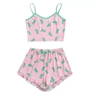 Piżamy damskie - Dwuczęściowa piżama - miniaturka - grafika 1