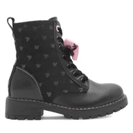 Buty dla dziewczynek - Kozaki Mickey&Friends AW23-149DSTC Czarny - miniaturka - grafika 1
