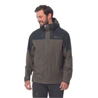 Kurtki męskie - Męska kurtka Jack Wolfskin KAMMWEG 2L JKT M cold coffee - L - miniaturka - grafika 1