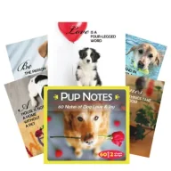 Ezoteryka - Inspirational Pup Notes, karty o miłości i radości psów - miniaturka - grafika 1