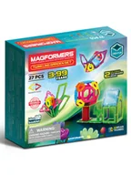 Klocki - MAGFORMERS 27-częściowy zestaw magnetyczny "Twinkling Garden Set" - 3+ - miniaturka - grafika 1