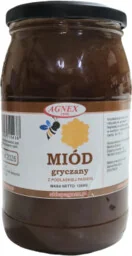 Miód gryczany z Podlaskiej Pasieki 1200 g - Miód Miód gryczany z Podlaskiej Pasieki 1200 g - Miód - miniaturka - grafika 1