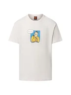 Koszulki męskie - Santa Cruz Koszulka męska - Dressen Laugh It Up Mężczyźni Bawełna beżowy nadruk, S - miniaturka - grafika 1