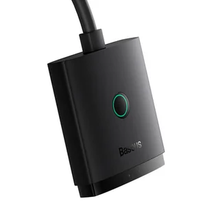 Adapter HDMI Baseus 2w1 z kablem 1m (czarny) - Adaptery i przejściówki - miniaturka - grafika 5