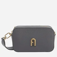 Torebki damskie - Torebka crossbody damska skórzana Furla Primula Grafitowa (8050597373829) - miniaturka - grafika 1