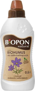 BIOPON BIOHUMUS DO ROŚLIN ZIELONYCH 0,5L ORGANICZN - Nawozy ogrodnicze - miniaturka - grafika 3