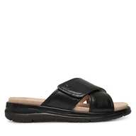 Klapki i japonki damskie - Klapki Caprice 9-27207-44 Czarny - miniaturka - grafika 1