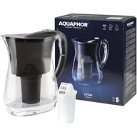 Dzbanki filtrujące - Dzbanek filtrujący AQUAPHOR Lyon Czarny + Wkład A5 - miniaturka - grafika 1