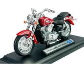 Samochody i pojazdy dla dzieci - WELLY '02 KAWASAKI VULCAN 1500 CLASSIC 1:18 12168 - miniaturka - grafika 1