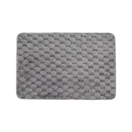 Dywaniki łazienkowe - Dywanik łazienkowy Boston 50 x 80 cm szary Malva - miniaturka - grafika 1