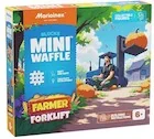 Klocki - Mini Waffle 50el Farmer Wózek widłowy - miniaturka - grafika 1